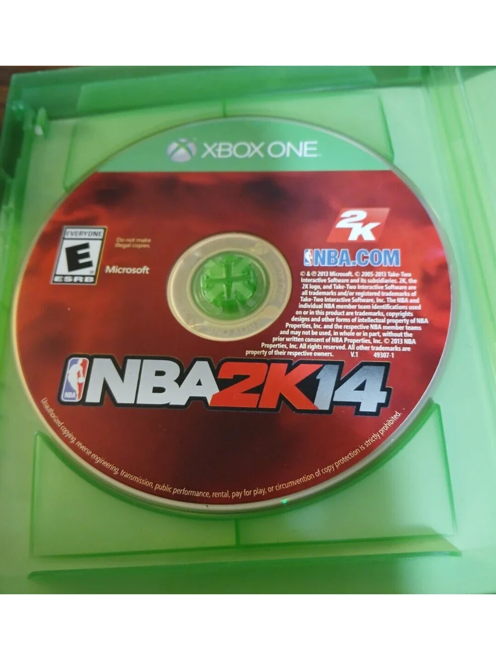 NBA 2K14 (Microsoft Xbox One, 2013)